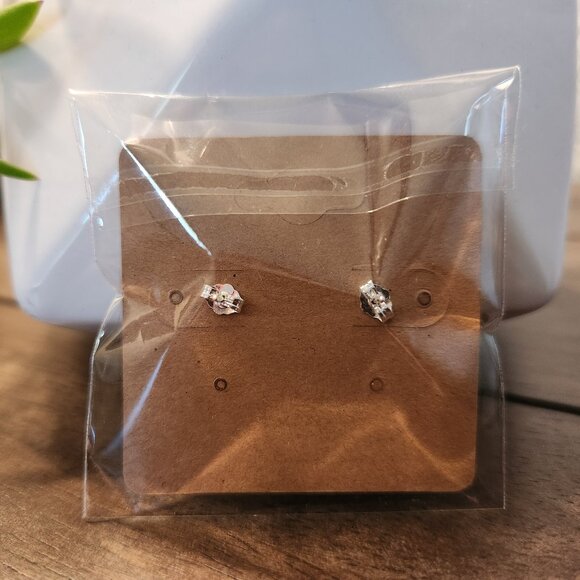 Halloween/Fall Wood Earrings- Ghost - Picture 2 of 2